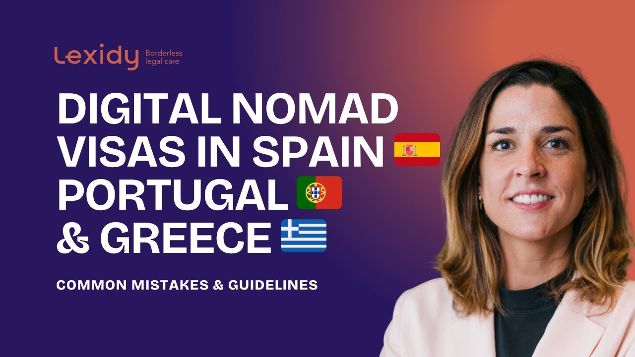 Webinar: Europe Digital Nomad Visas in Spain, Portugal, and Greece