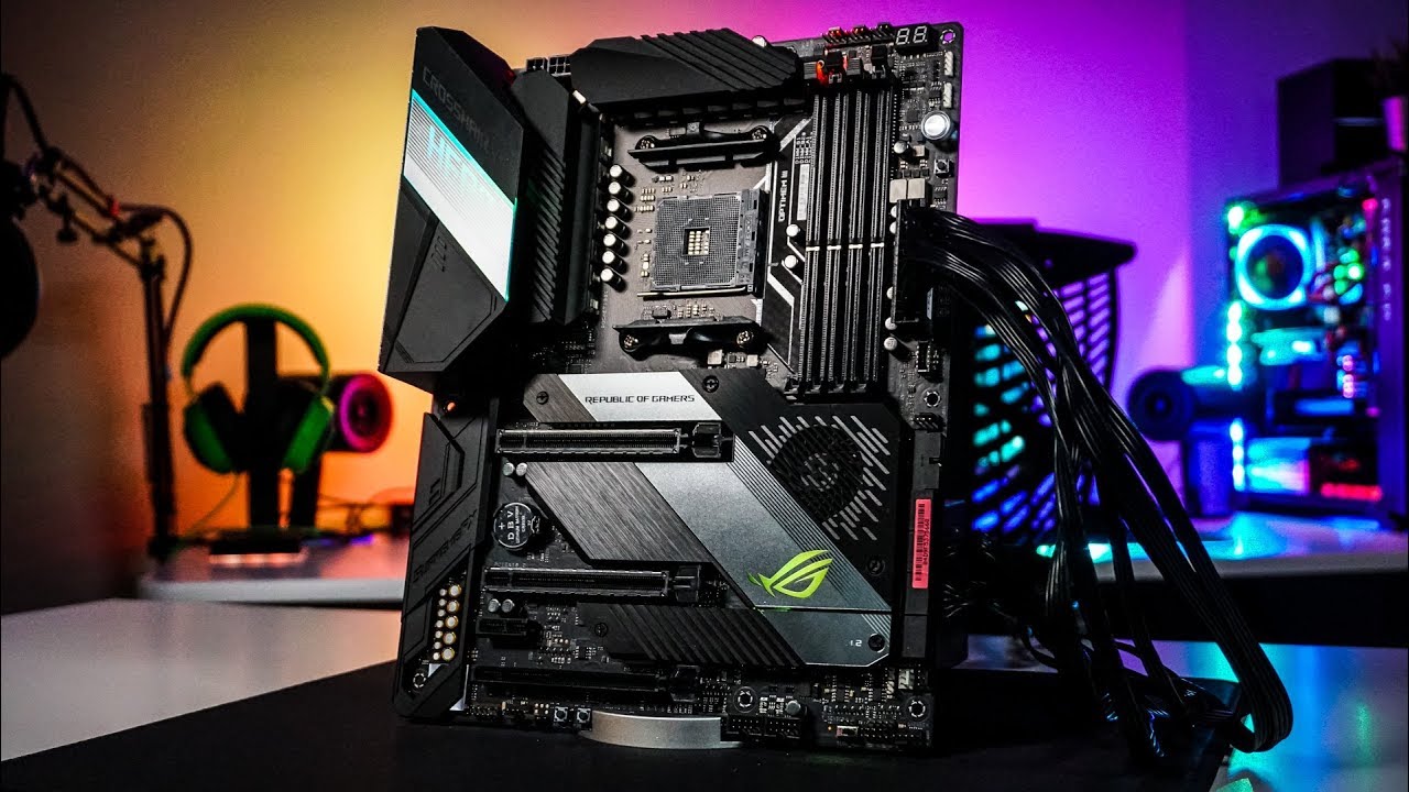 Материнская плата ASUS ROG Crosshair VIII Hero