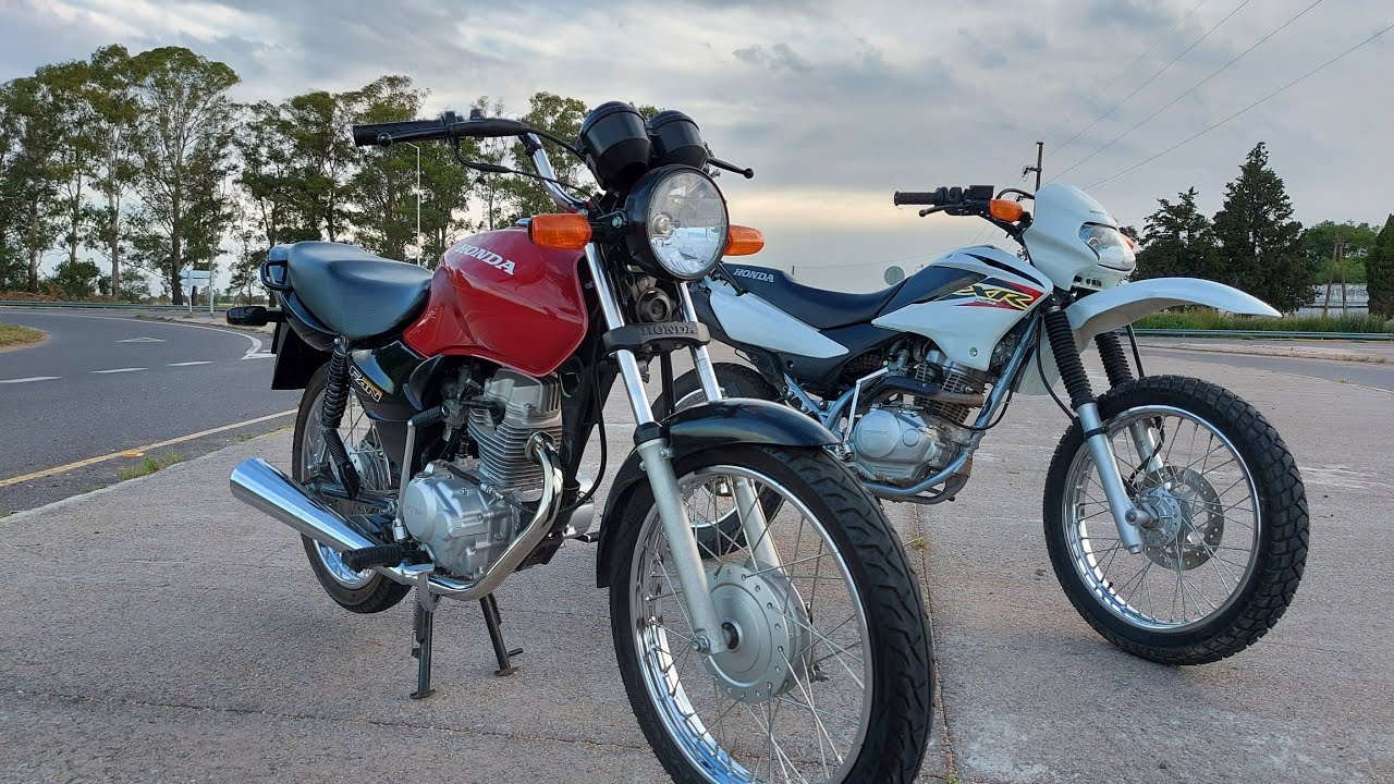 Honda CG Fan125 vs Honda XR125l