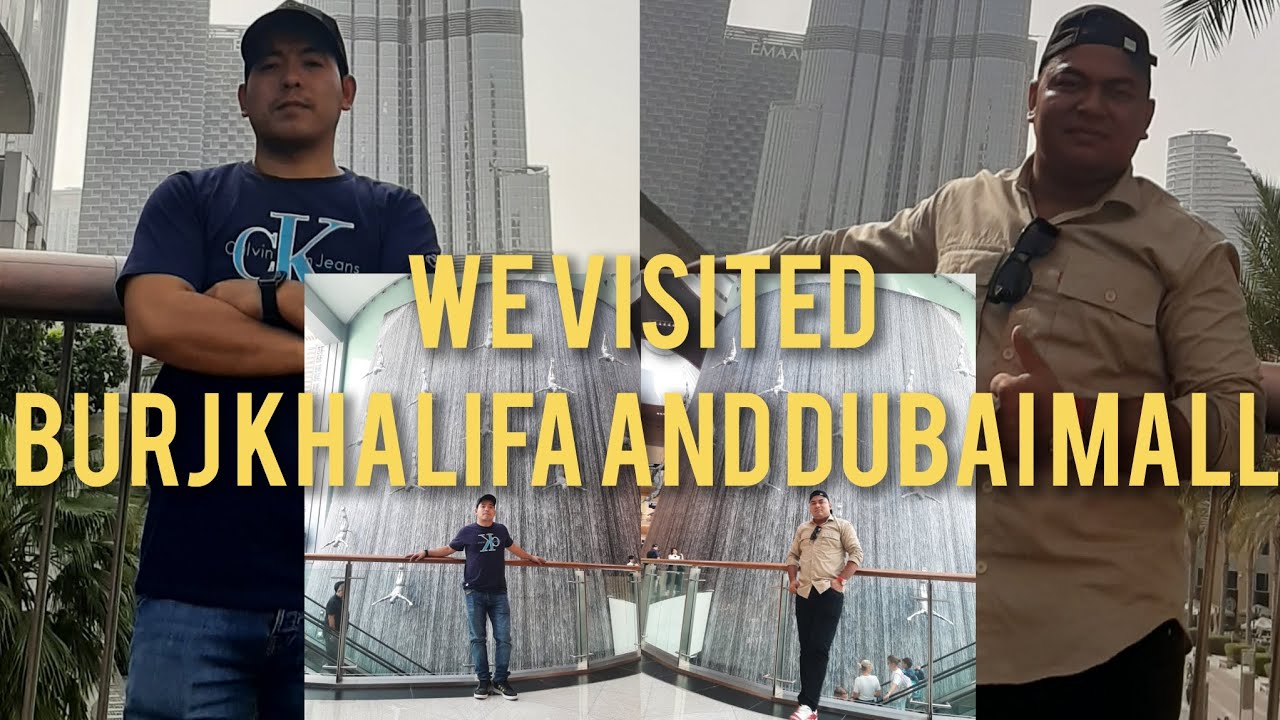 WE VISITED BURJ KHALIFA AND DUBAI MALL (VLOG) | UAE