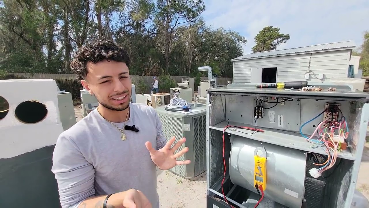 Ares Orlanzzini explains Heat Strip Training Explained | HVAC Technical Academy | Sanford, Florida