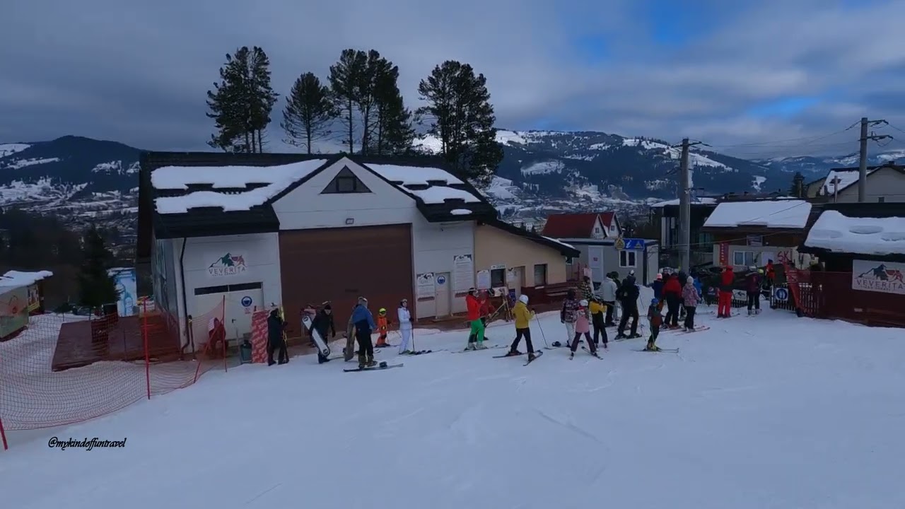 4K Descoperă P&acirc;rtia Veverița - Ski la Vatra Dornei 🏔️❄️