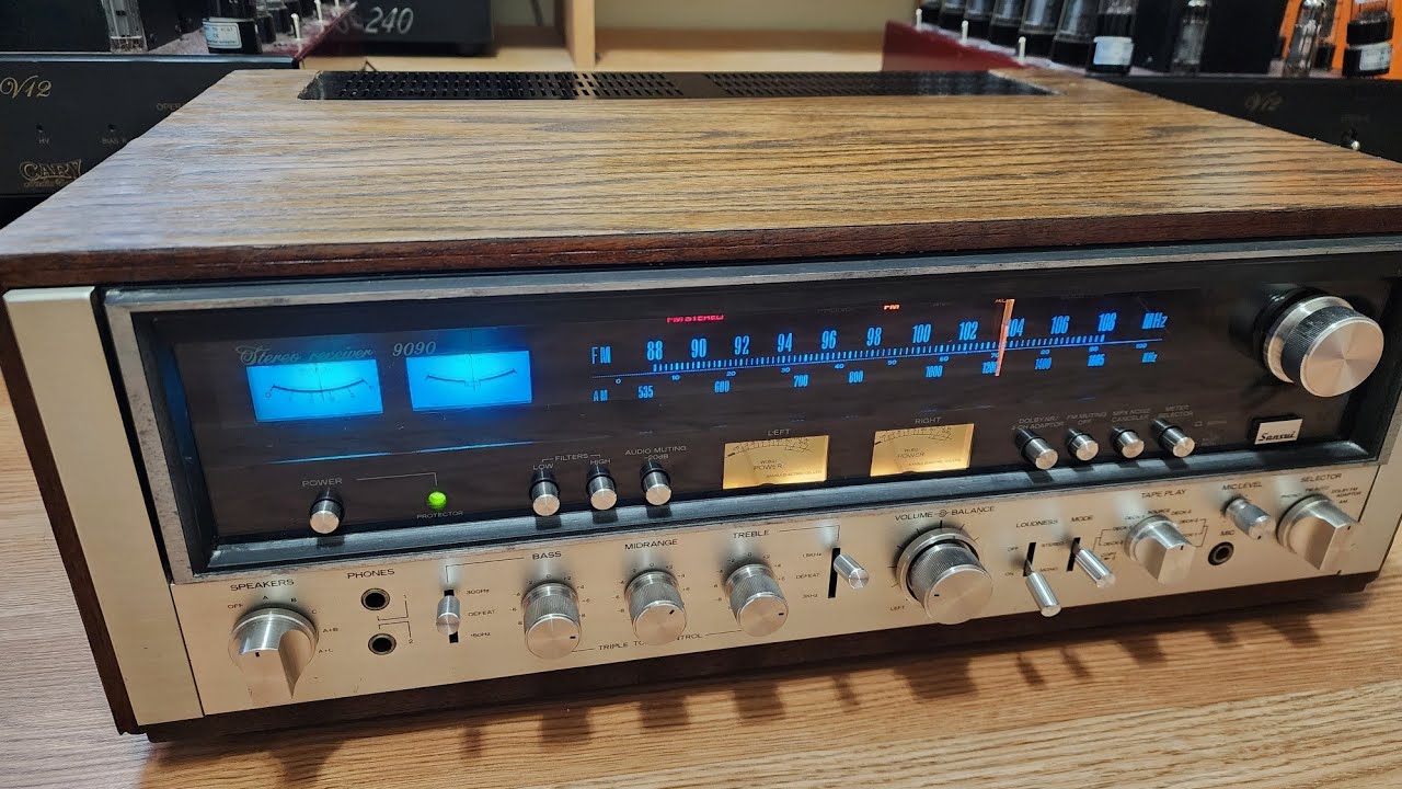 SANSUI 9090 RESTORATION
