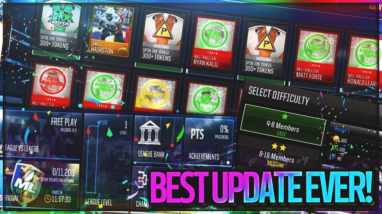 BIGGEST MADDEN MOBILE UPDATE!! LEAGUE TRADE BANK + NEW NEUTRALIZER PROMO! UNREAL CONTENT UPDATE!