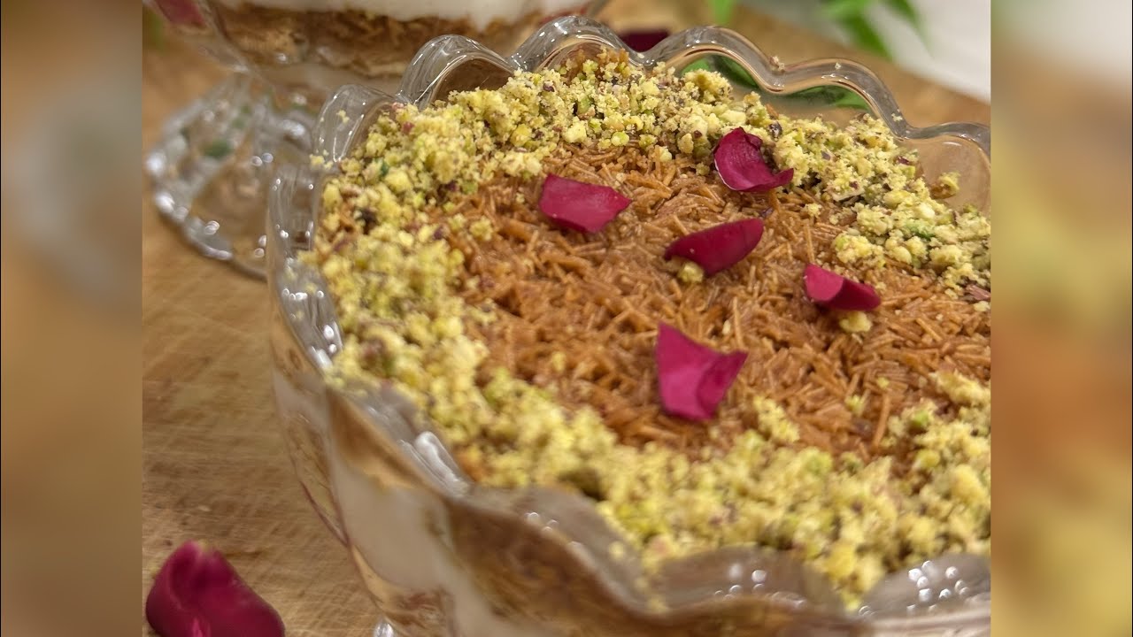 Kunafa Cup Easy to Make #recipe #youtubefood #easyrecipe 