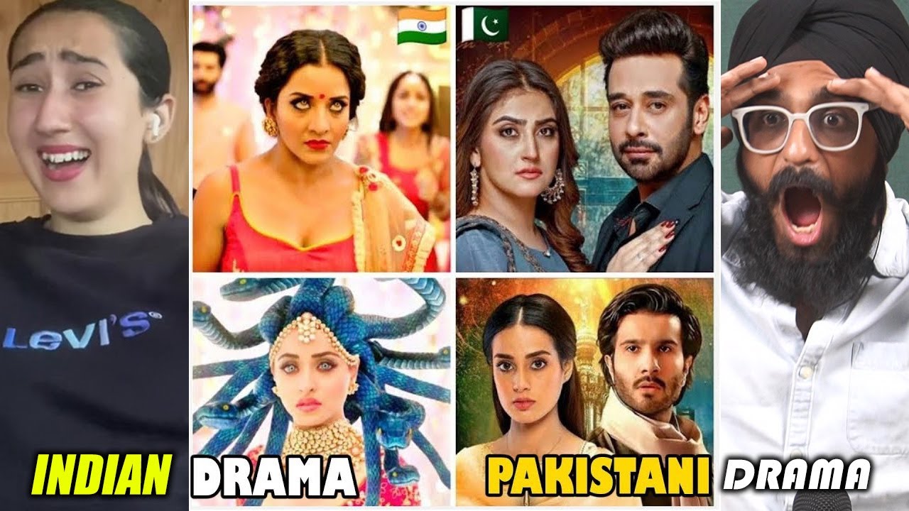 Indian Reaction to Indian Drama VS Pakistani Drama 😂😂 | Raula Pao