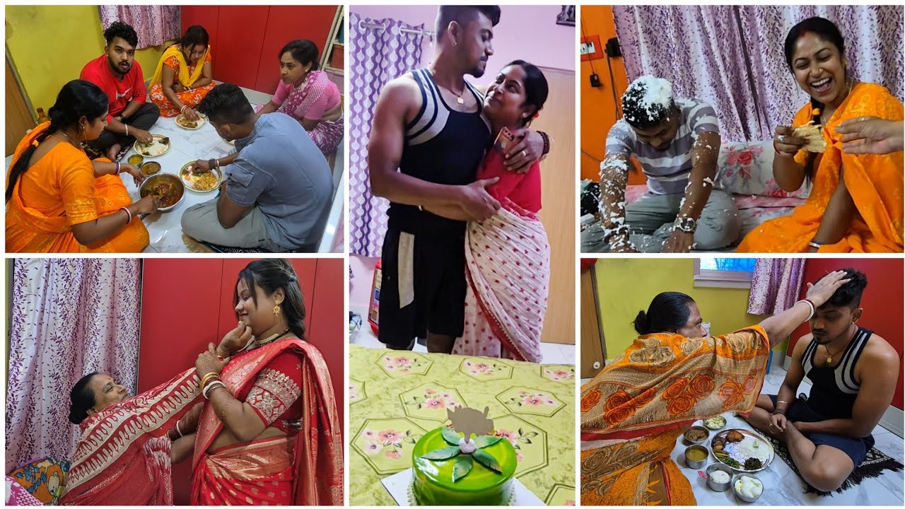 সোমনাথের জন্মদিনে মা দিলো দুই জামাই কে আংটি।শুভ দিনে তুমুল অশান্তি বরের সাথে।শাক খাসী পায়েস মেনু।