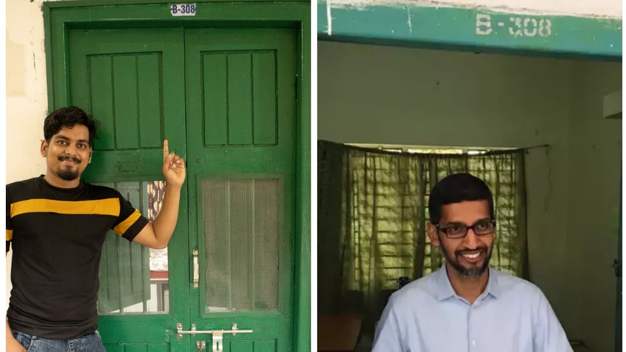 || GOOGLE CEO SUNDAR PICHAI ROOM|| B-308 NEHRU HALL OF RESIDENCE IIT KGP || HINDI ||