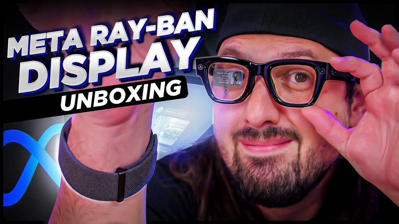 META RAY-BAN DISPLAY: Unboxing e Hands On!