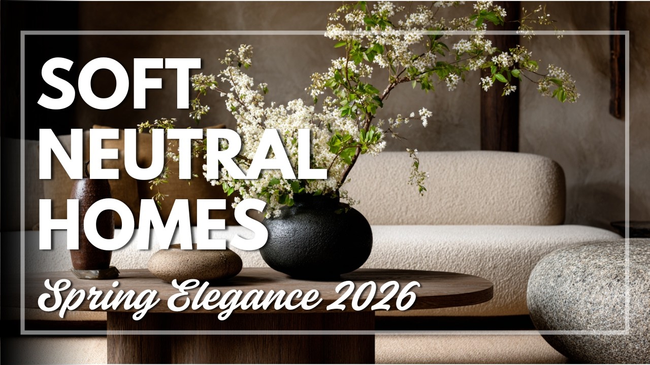 Spring Home Decorating Ideas for 2026 Trends ✨ Chic, Refined Touches That Feel Calm and Luxurious