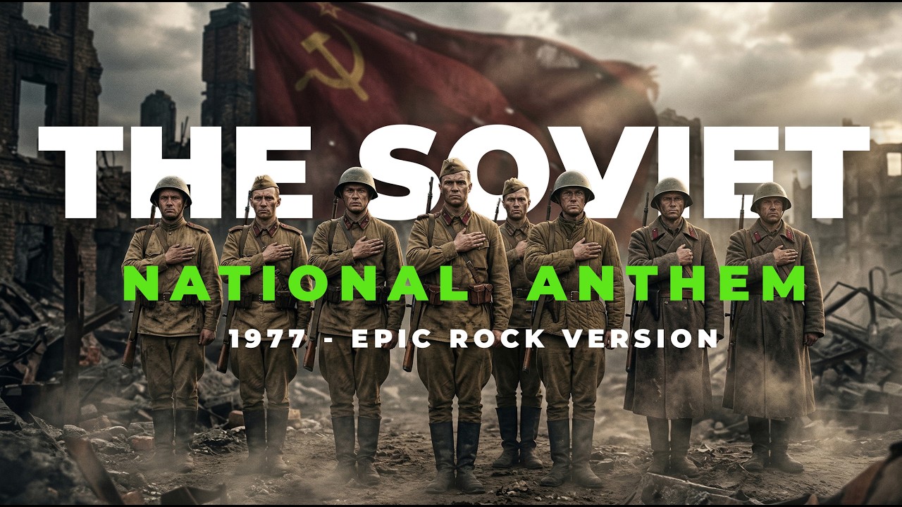 THE SOVIET ANTHEM (1977 Epic Rock Version) - Most Powerful USSR National Anthem in History