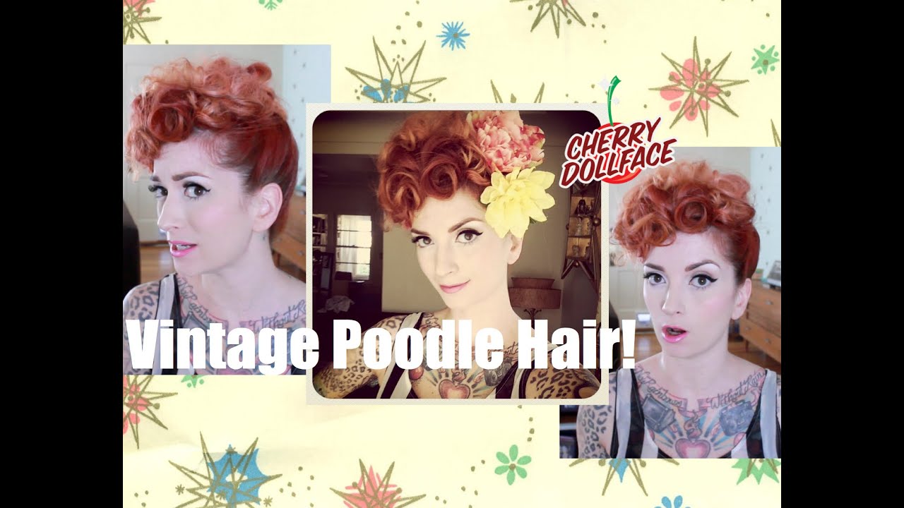 The Poodle! Lucille Ball Vintage Hair Style by CHERRY DOLLFACE