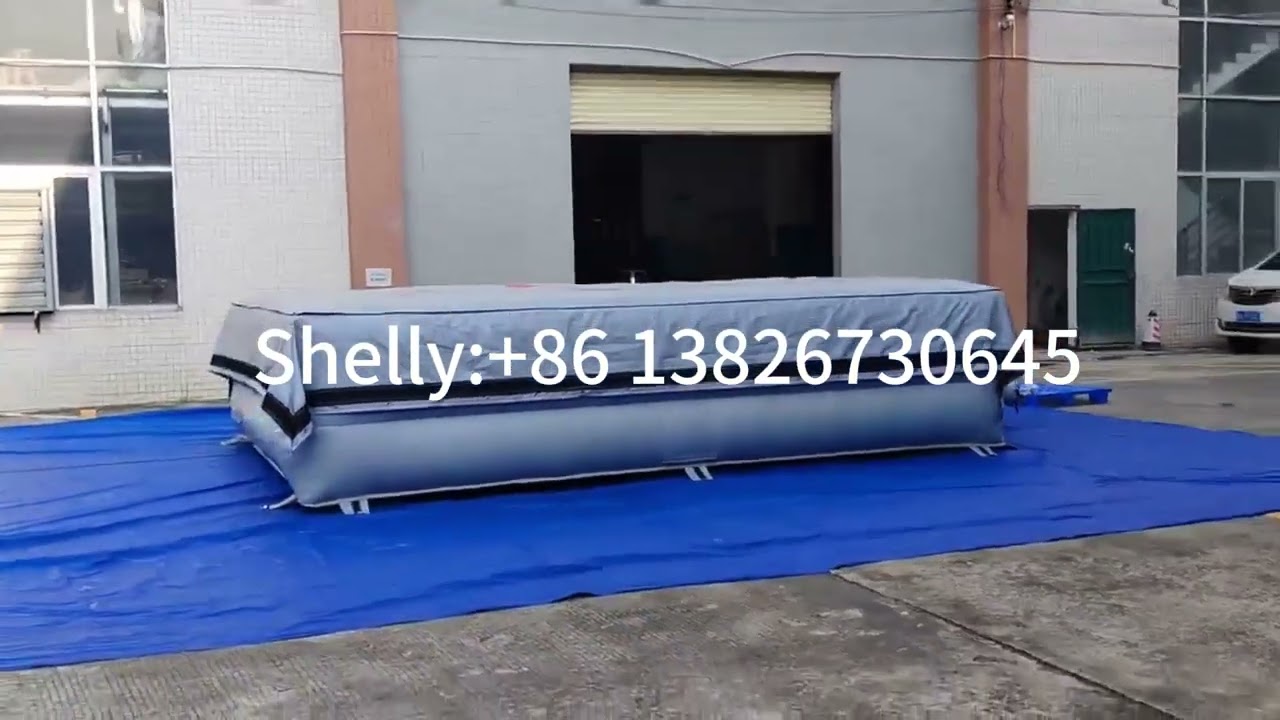 Custom Premium Safe Freestyle Landing Air Bag Inflatable Jump Trampoline Park Foam Pit Airbag