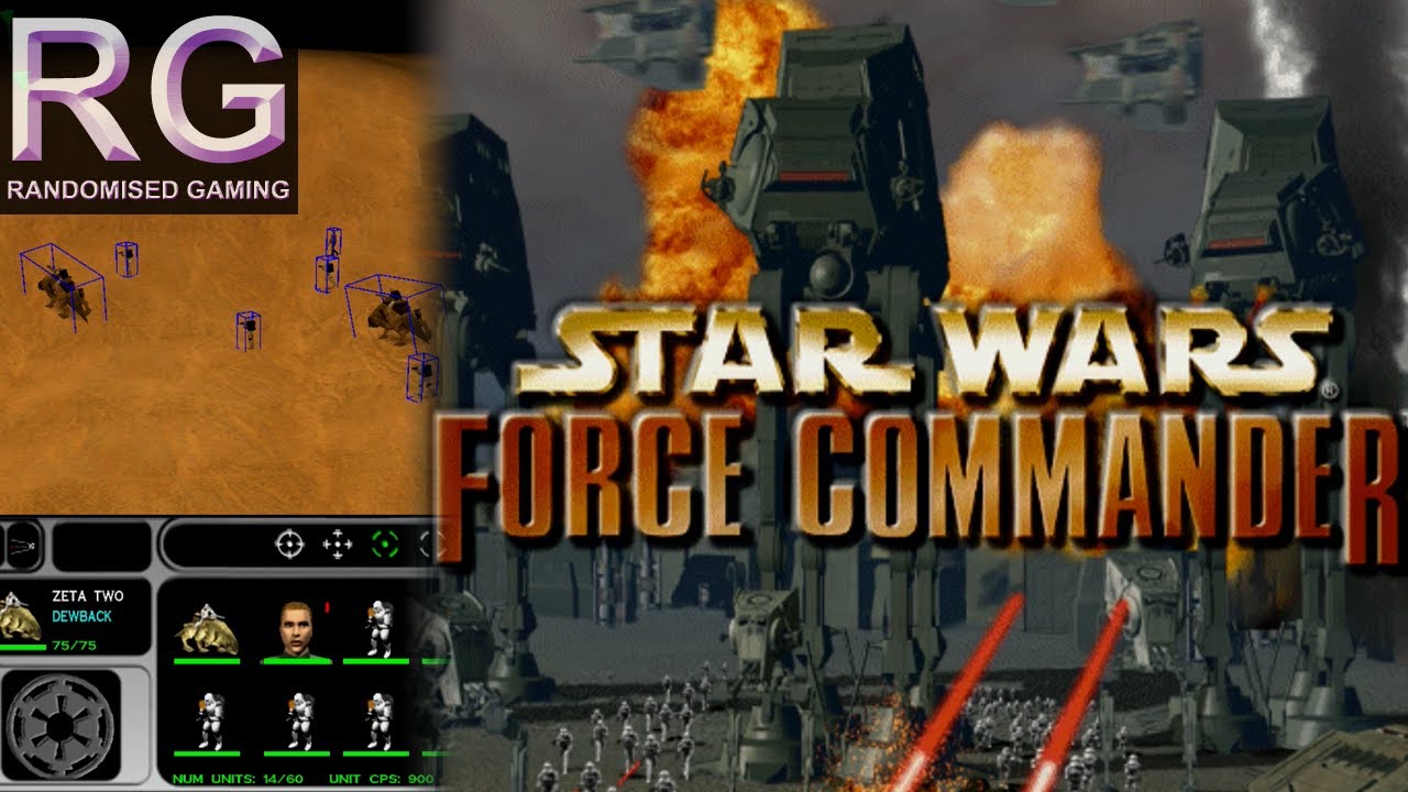 Star Wars Force Commander - PC - Intro & mission 1 - 3 gameplay [HD 1080p 60fps]