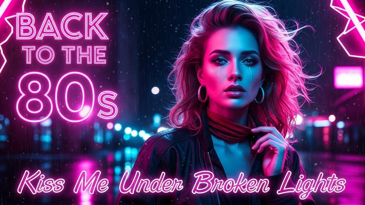 BACK TO THE 80s 💔 Kiss Me Under Broken Lights | The Retro Love Song You Can’t Forget
