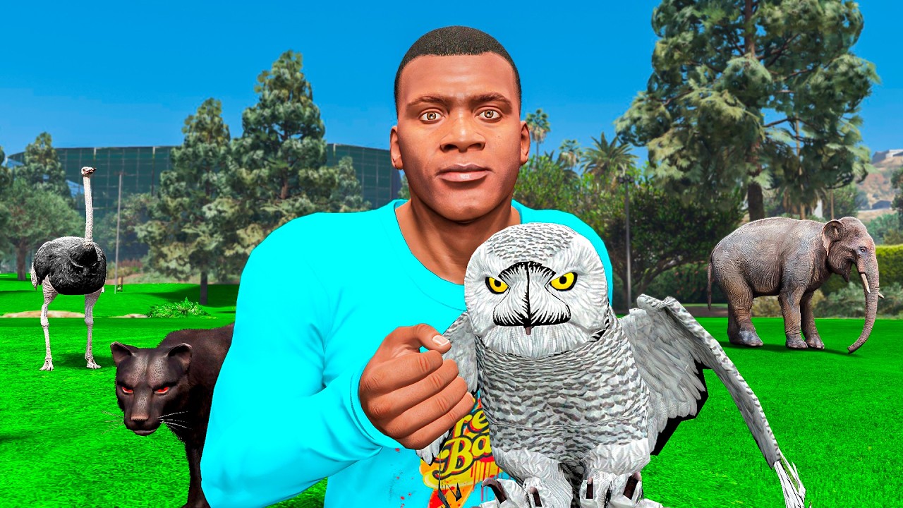 CONSTRU&Iacute; O ZOOL&Oacute;GICO NO GTA 5