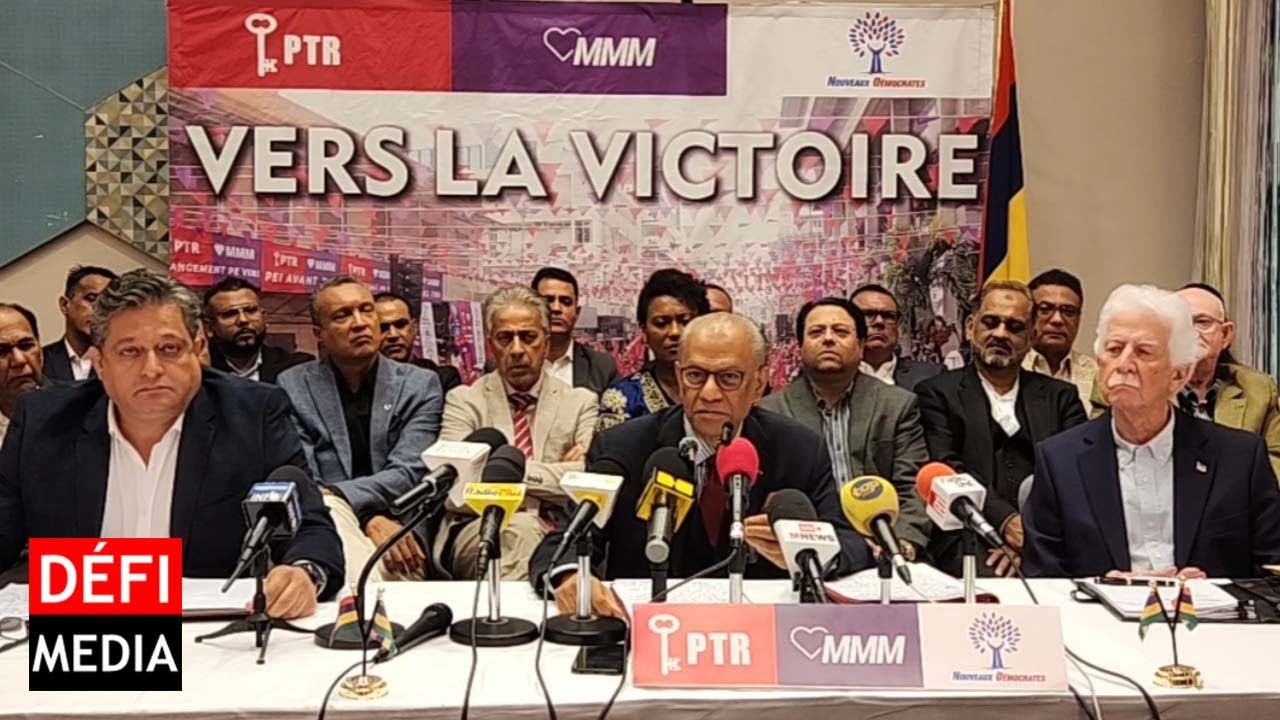 Suivez la conférence de presse de l'alliance PTr-MMM-ND