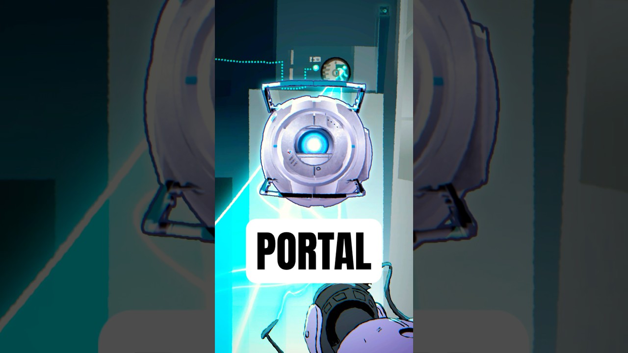 learning with portals #wheatley #portal2 #animation