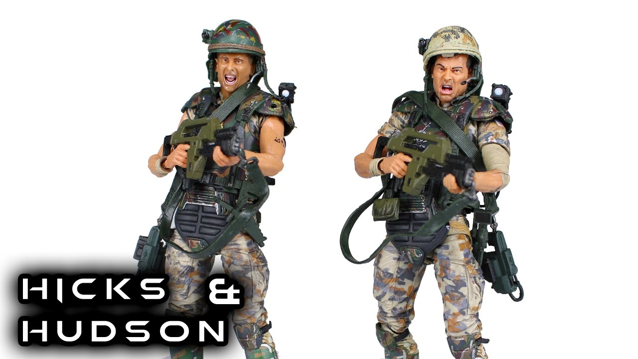 NECA COLONIAL MARINES 2 Pack 30th Anniversary Aliens Action Figure Toy Review