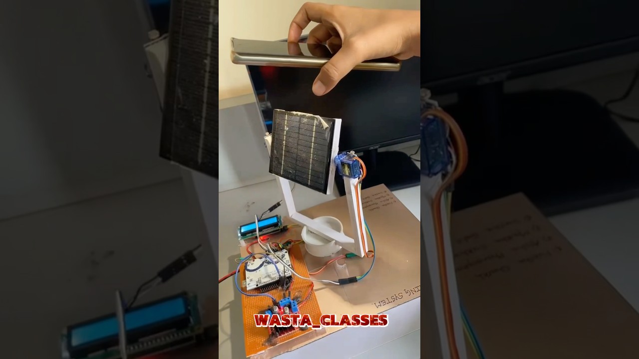 Solar Tracking System #diy #arduino