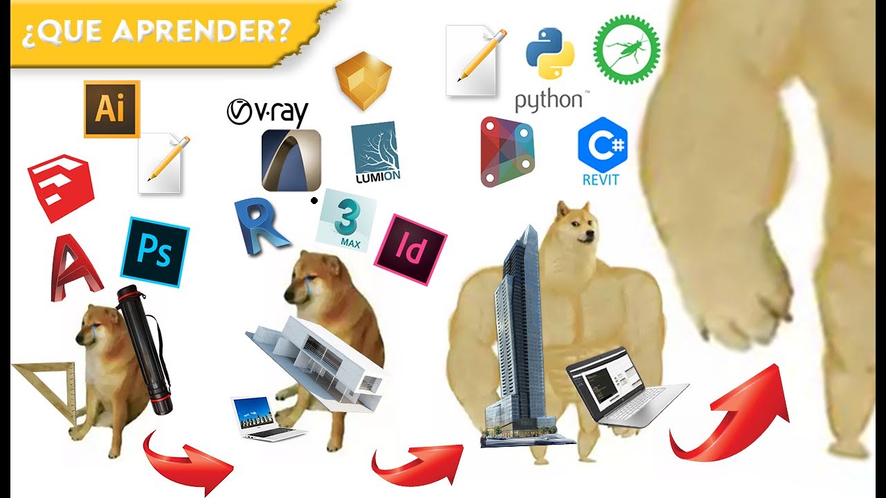 ❓QUE PROGRAMAS de arquitectura debes aprender? ❓- feat: MI EXPERIENCIA DE CARRERA