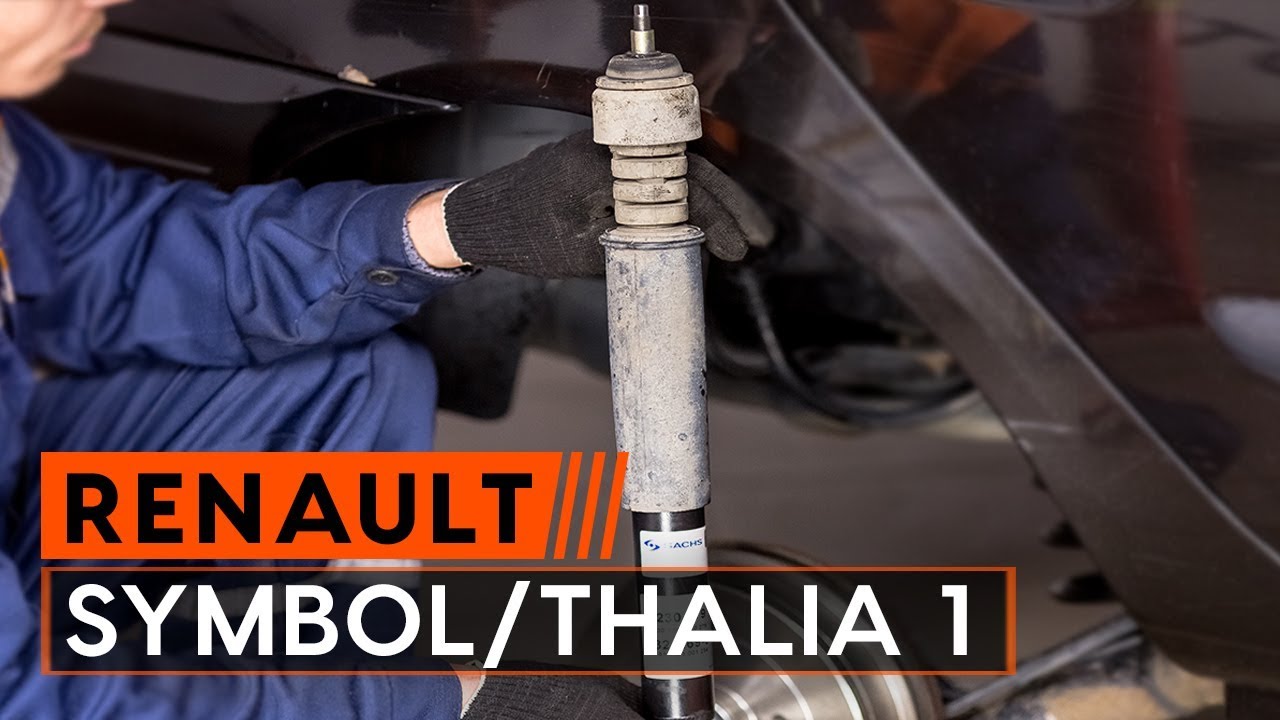 Comment remplacer amortisseurs une RENAULT SYMBOL/THALIA 1 [TUTORIEL AUTODOC]