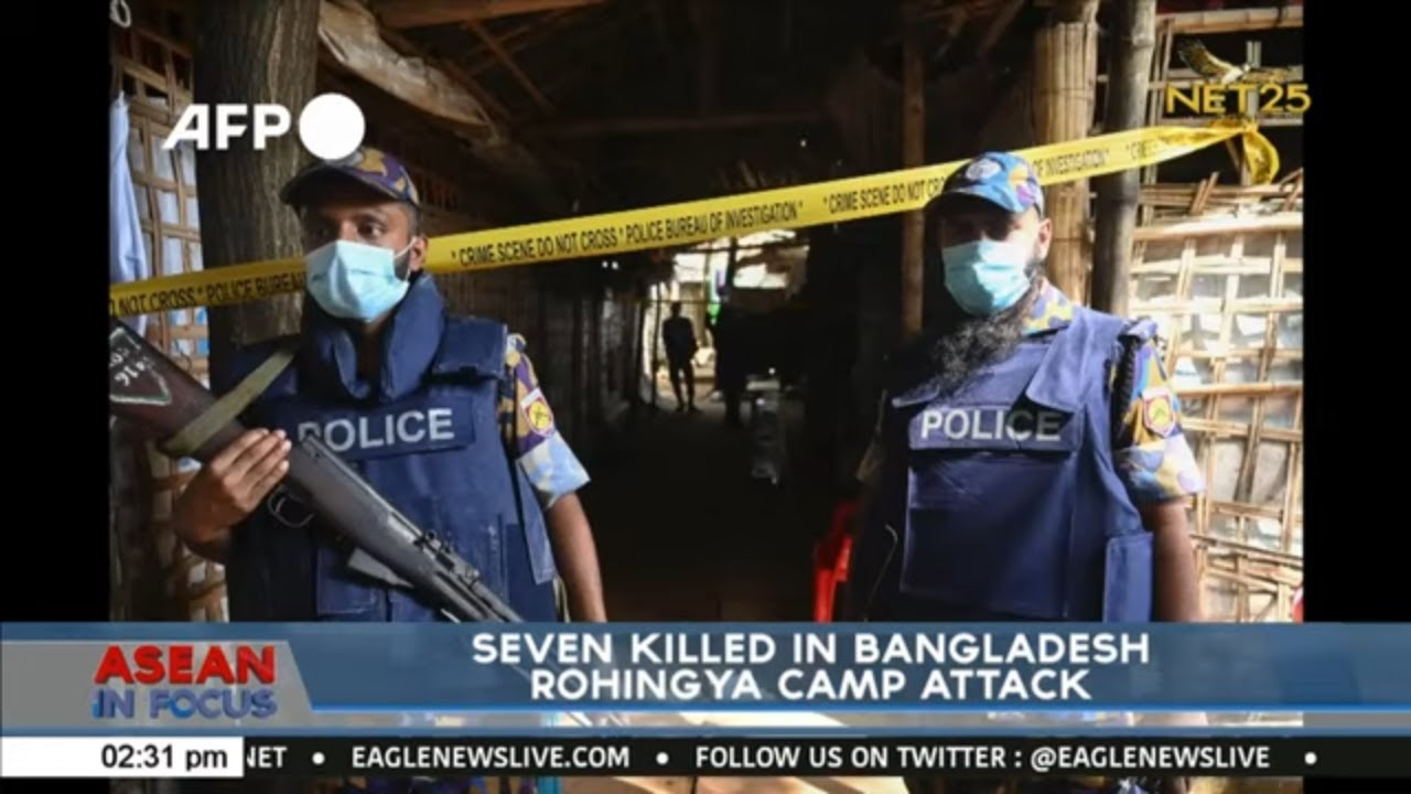 Seven killed in Bangladesh Rohingya camp attack