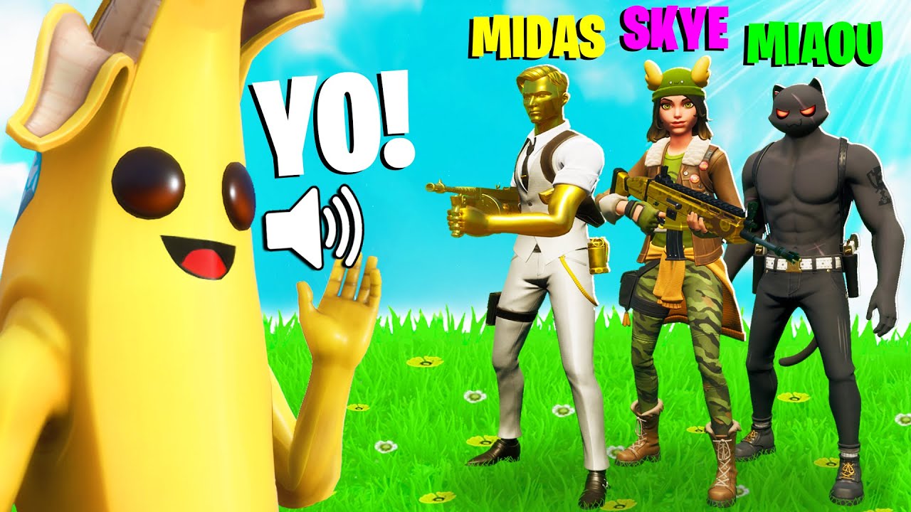 J'imite tous les BOSS et TROLL ce NOOB ! (PRANK Fortnite)
