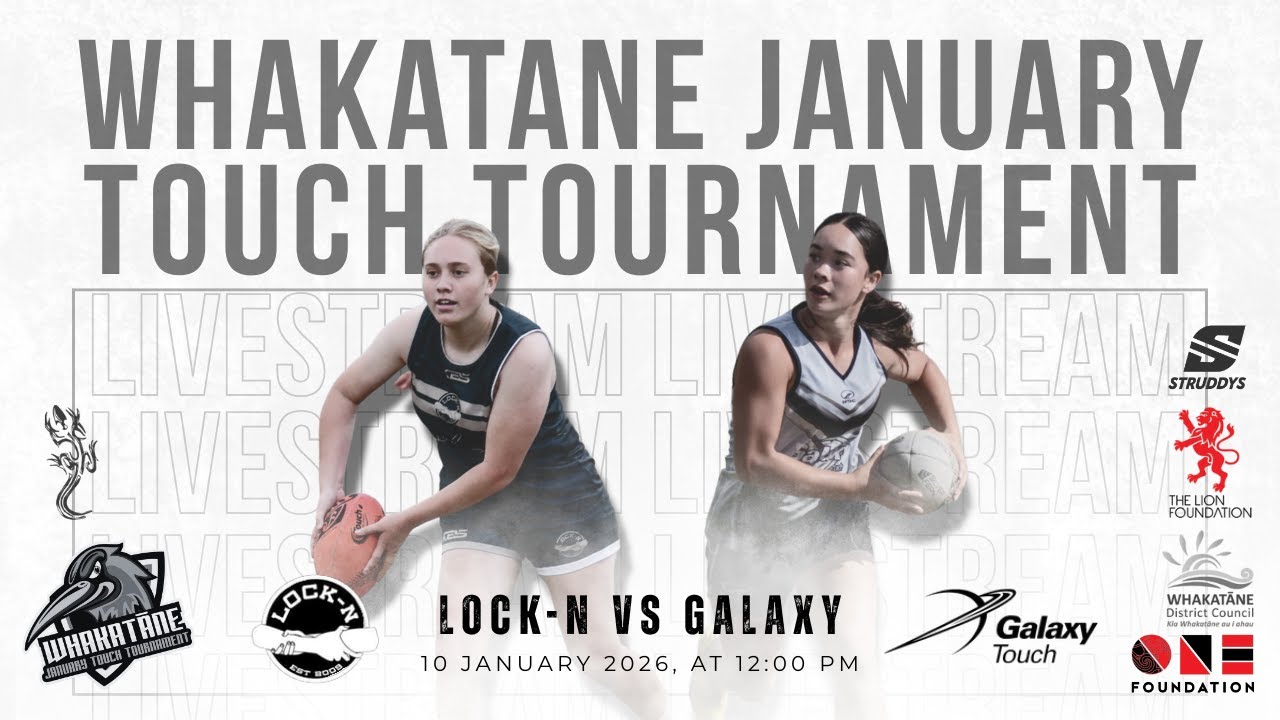 Open Women's - GALAXY vs LOCK-N - Round Robin | Whakatāne January Touch Tournament 2026