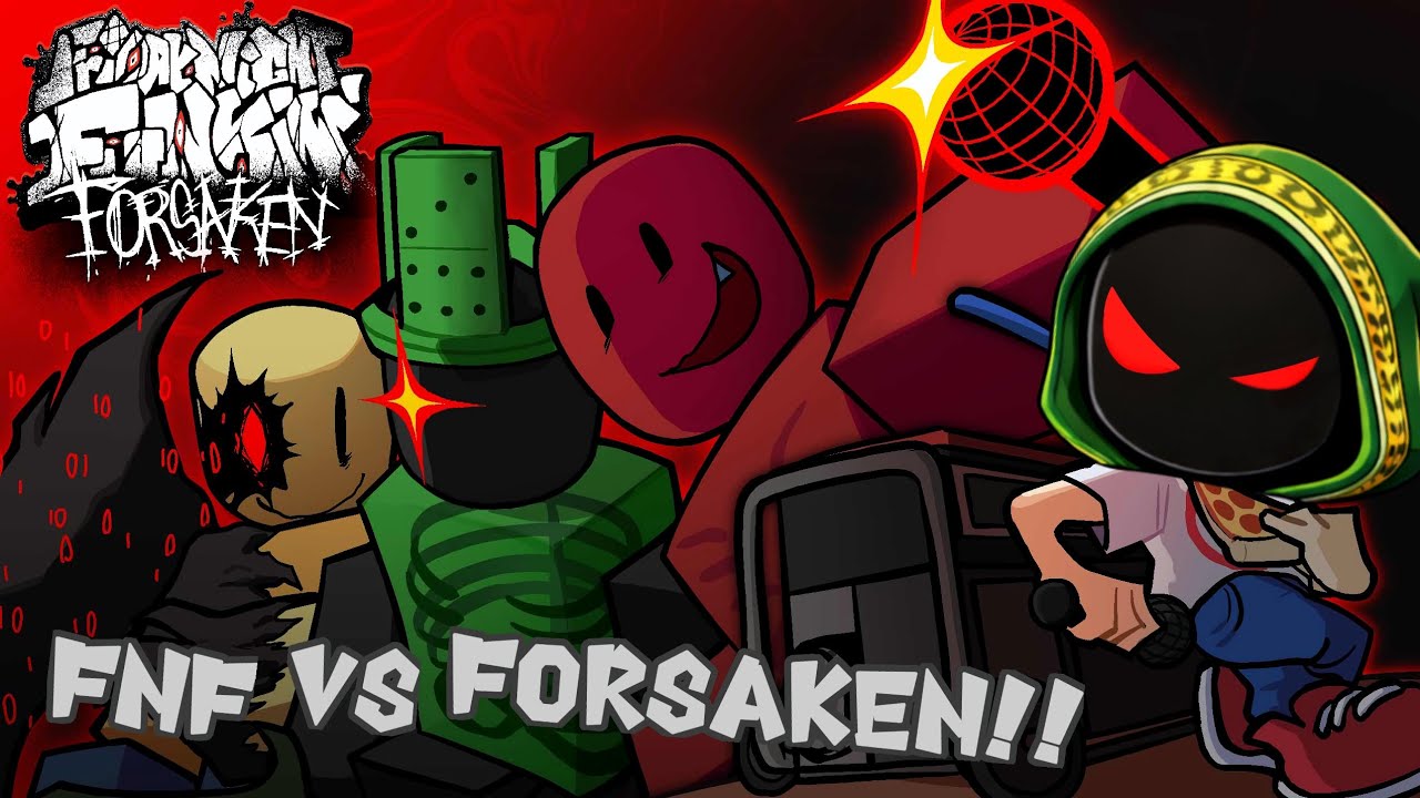 FNF vs Forsaken: DEMO - Gameplay xd (Daroel5YT)