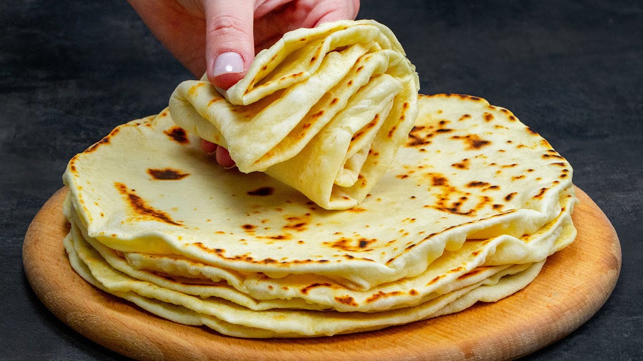 O segredo das tortilhas caseiras mais saborosas e absolutamente perfeitas!