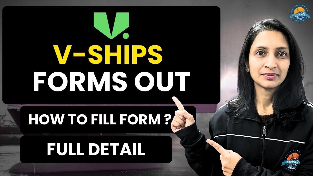 V- Ships form LIVE || How to fill Form ?