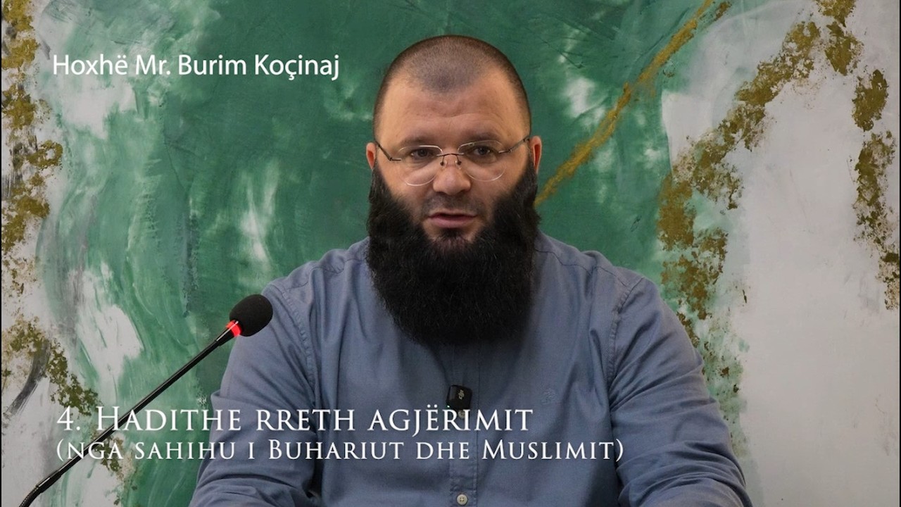4. Hadithe rreth agjërimit (nga sahihu i Buhariut dhe Muslimit) | Hoxhë Mr. Burim Koçinaj