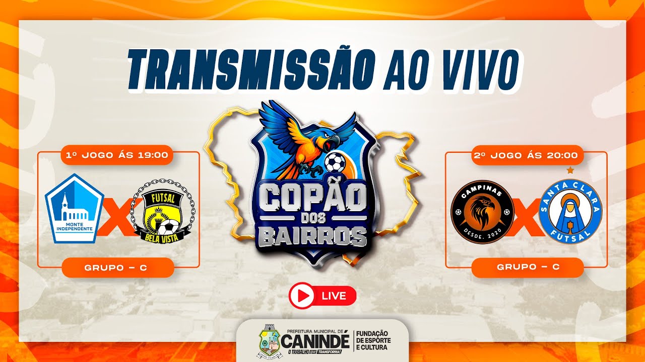 3º RODADA DO COPÃO DOS BAIRROS | GRUPO C