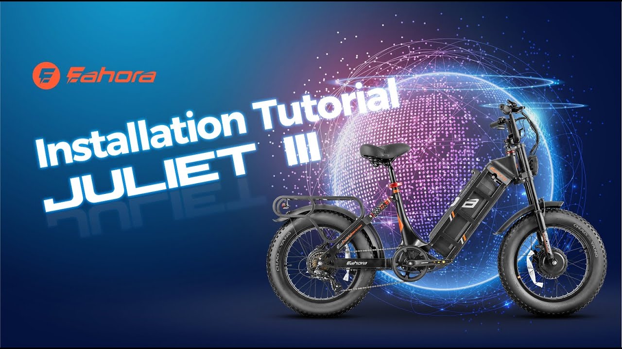 2024 eAhora Juliet III Dual Motor Electric Bike Installation video#ebike #electricbike #eahora