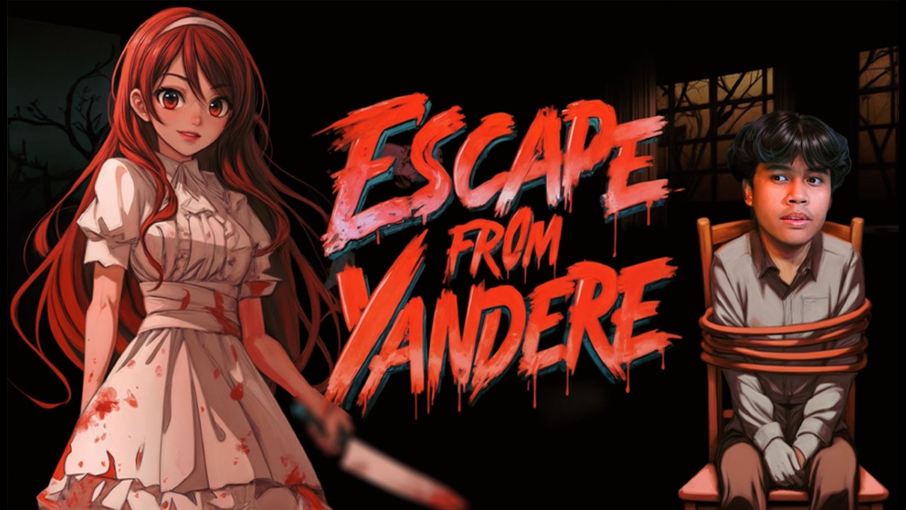 🔴AWEK UKILLER PSYCHOPATH DOO!! - Escape from Yandere #fullgameplay