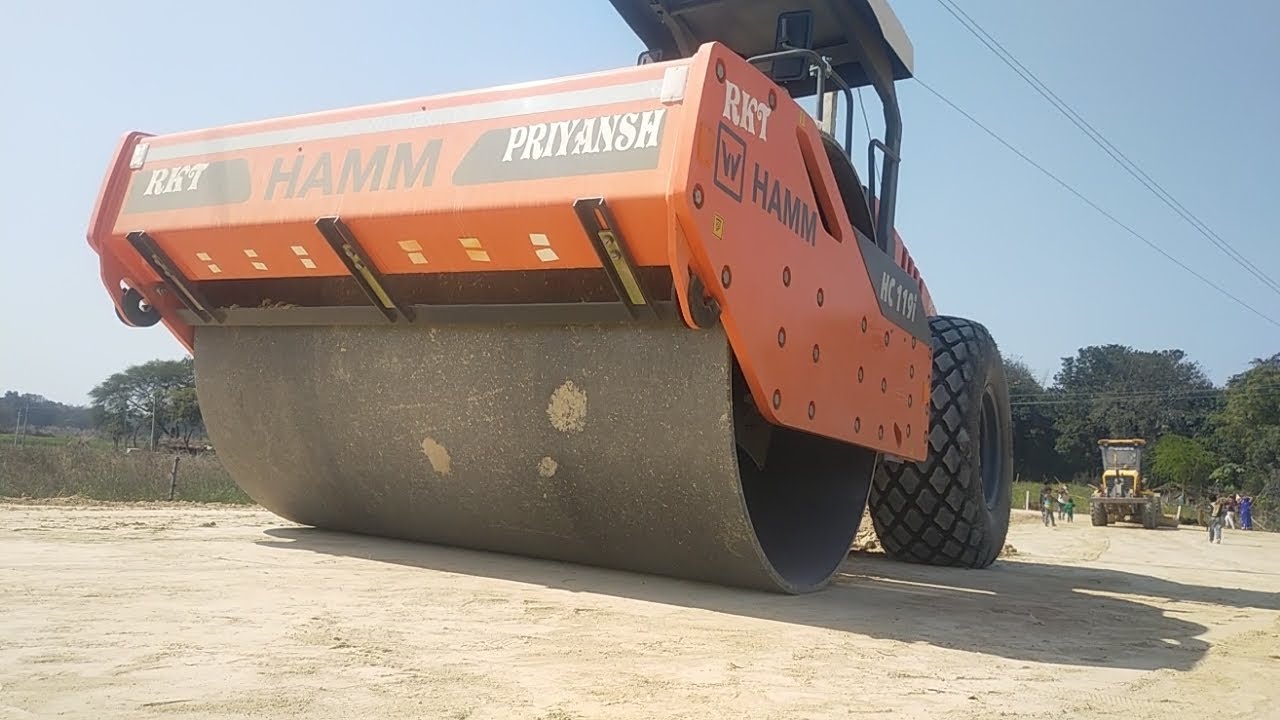 HAMM HC119i Soil Compactor BS4 Walk-around||2022model||Price-35Laksh Rs||First On Youtube