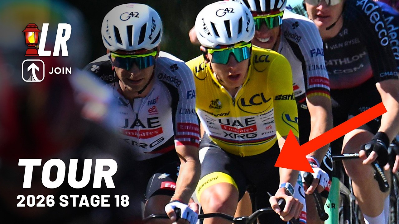 Why Was Pogačar Wearing Black Shorts? | Tour de France 2026 - Stage 18 | LR x JOIN Cycling