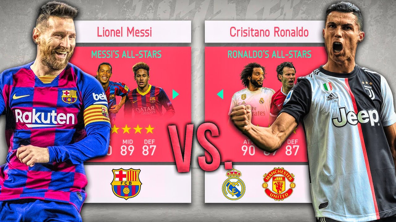 Messi's ALL-STARS vs. Ronaldo's ALL-STARS! - FIFA 20 Career Mode