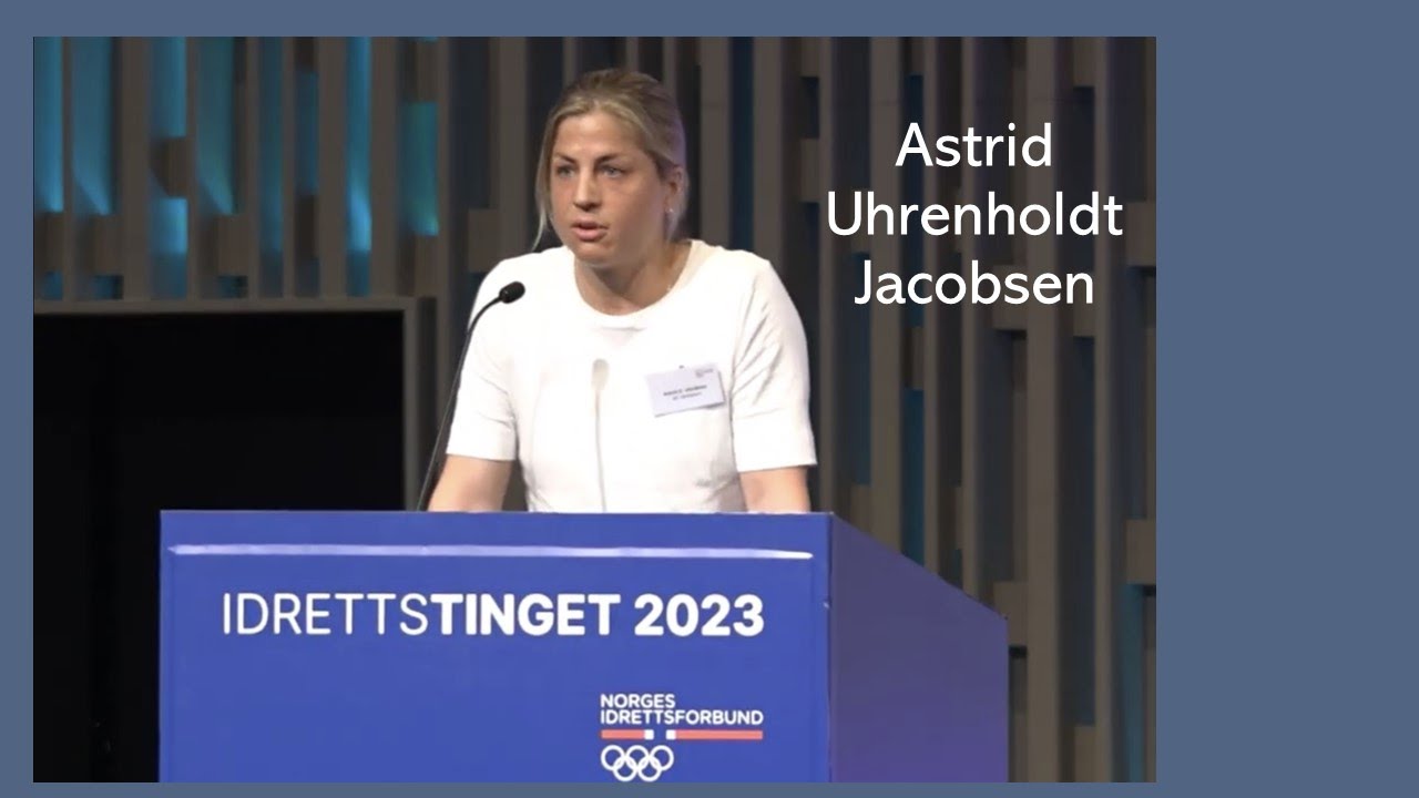 Astrid Uhrenholdt Jacobsen om ukultur i idretten