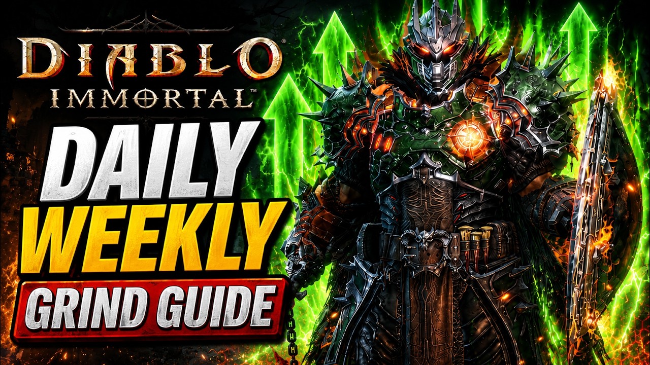 Выполняйте ЭТИ действия каждый день и каждую неделю в Diablo Immortal.