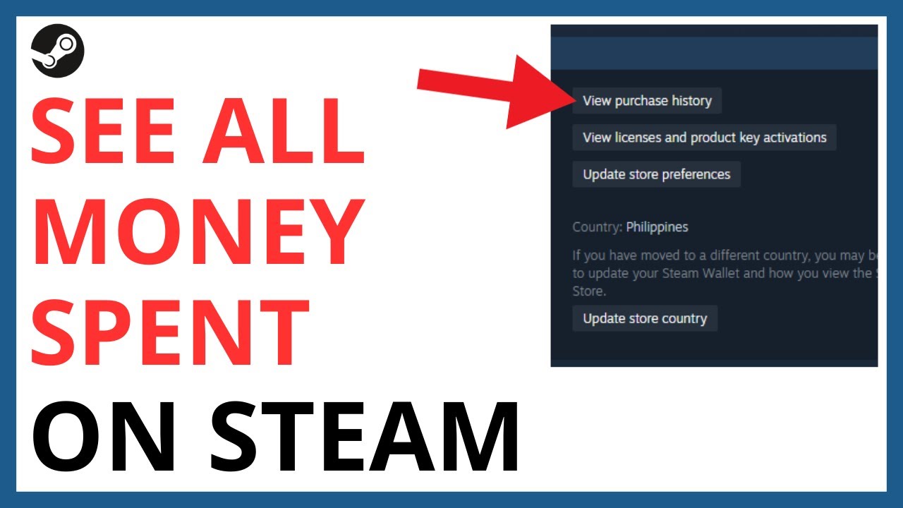 How to See All Money Spent on Steam [QUICK GUIDE]