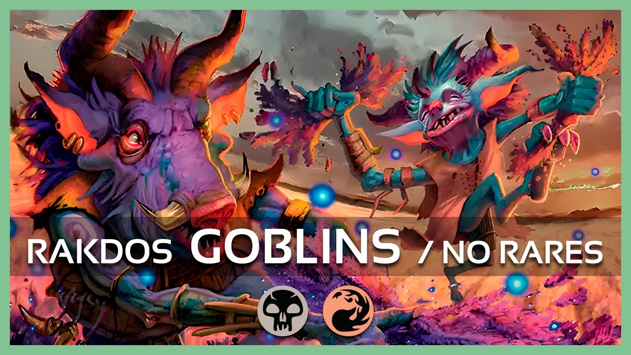 No Rares | Rakdos Goblins | Artisan | Standard MTG Arena | Bo1 | Lorwyn Eclipsed | Pura Diversão!