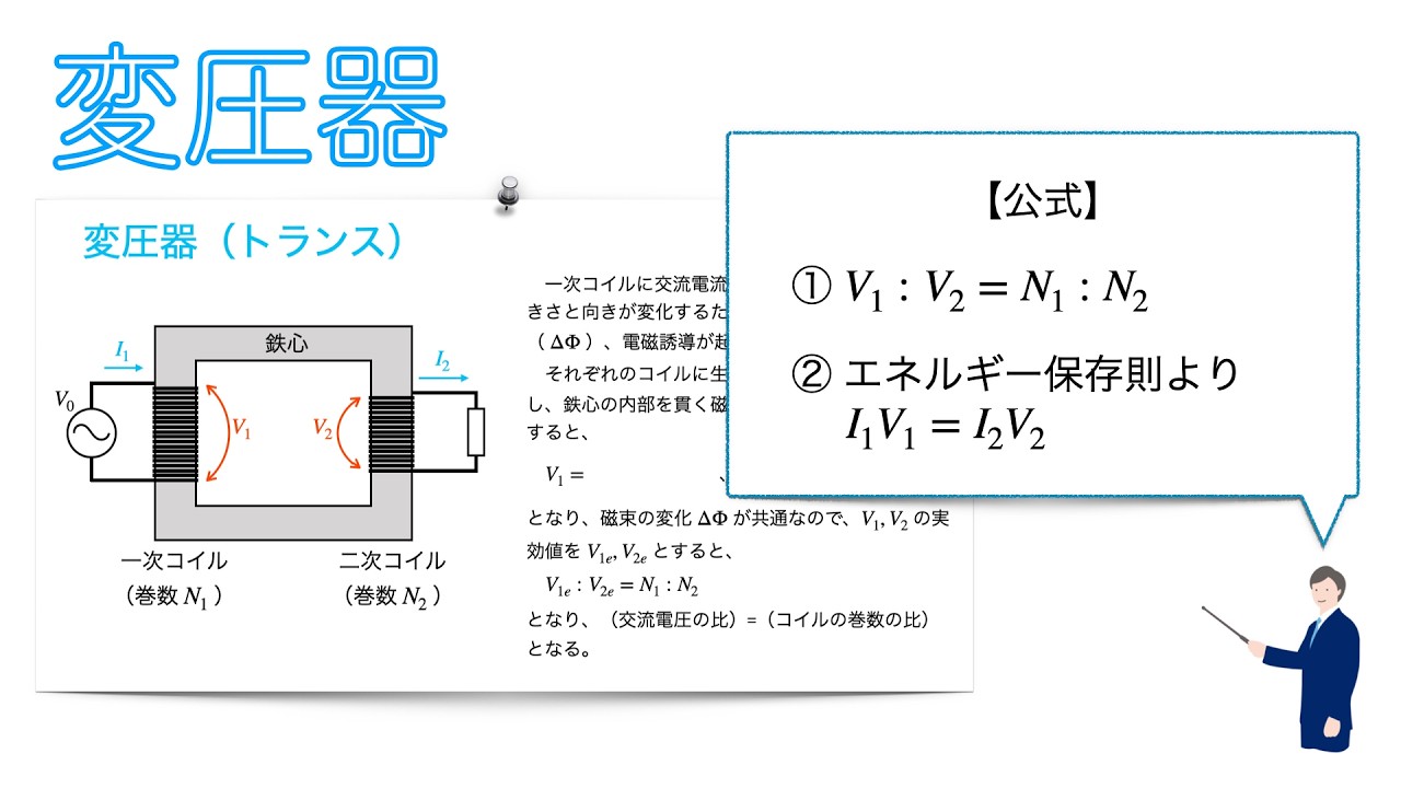 【交流03】変圧器