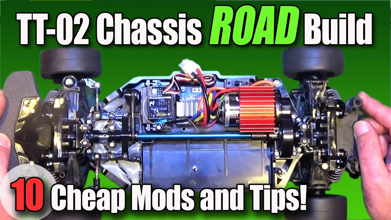 Как построить Tamiya TT02 для ROAD — 10 недорогих советов, модификаций и подсказок!