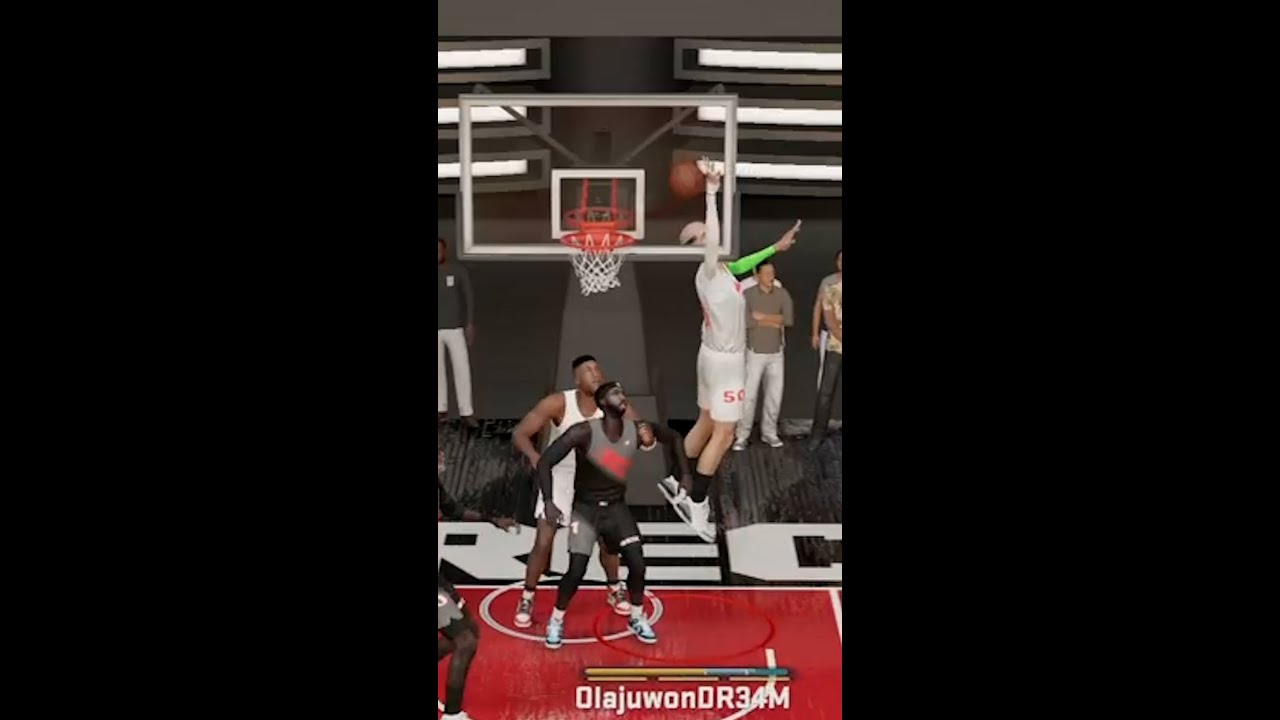 the wildest and most unique putback you'll see in nba 2k23! #Shorts