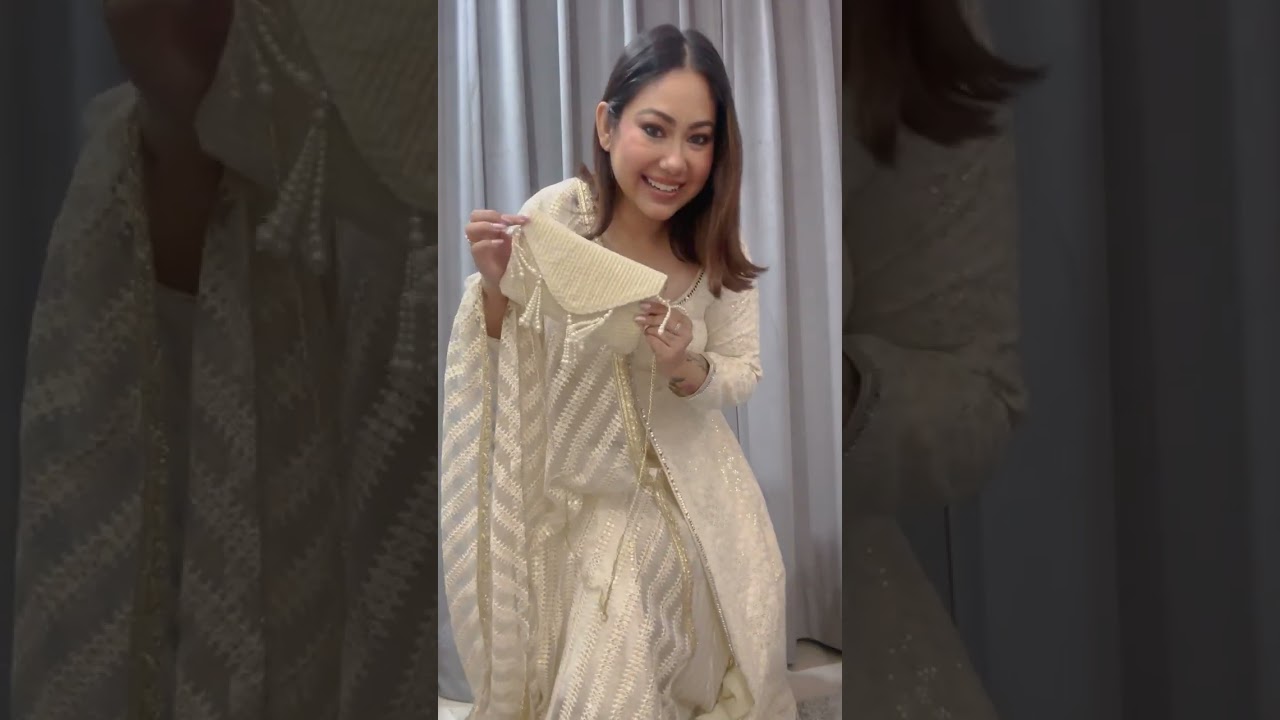 Get Ready With Me For An INDIAN WEDDING 💃🏻✨#shorts #youtubeshorts #india #ashortaday #outfit #grwm