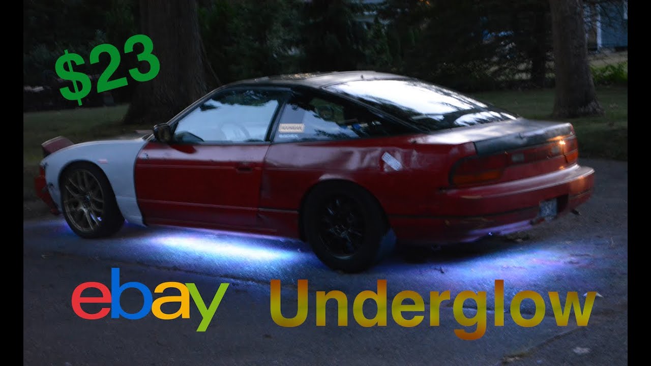 $23 eBay Underglow for the 240sx