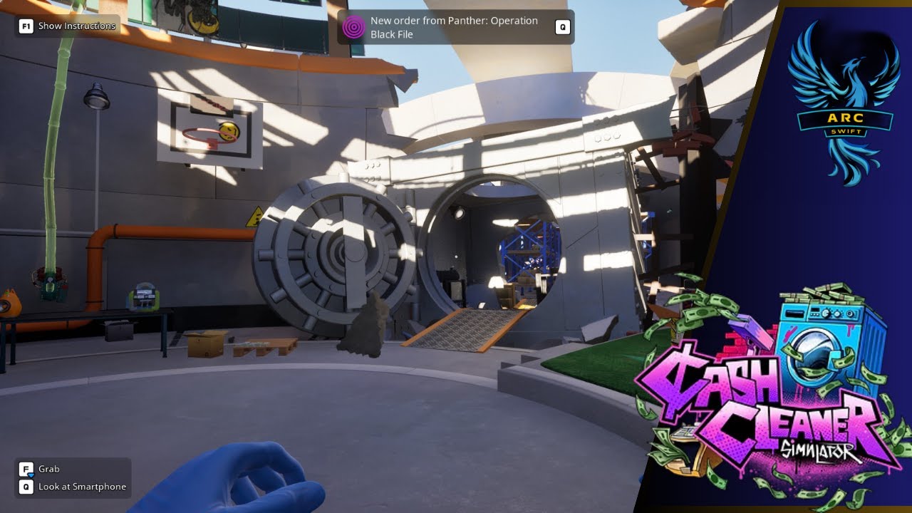 We got a vault [ Cash Cleaner Simulator ]