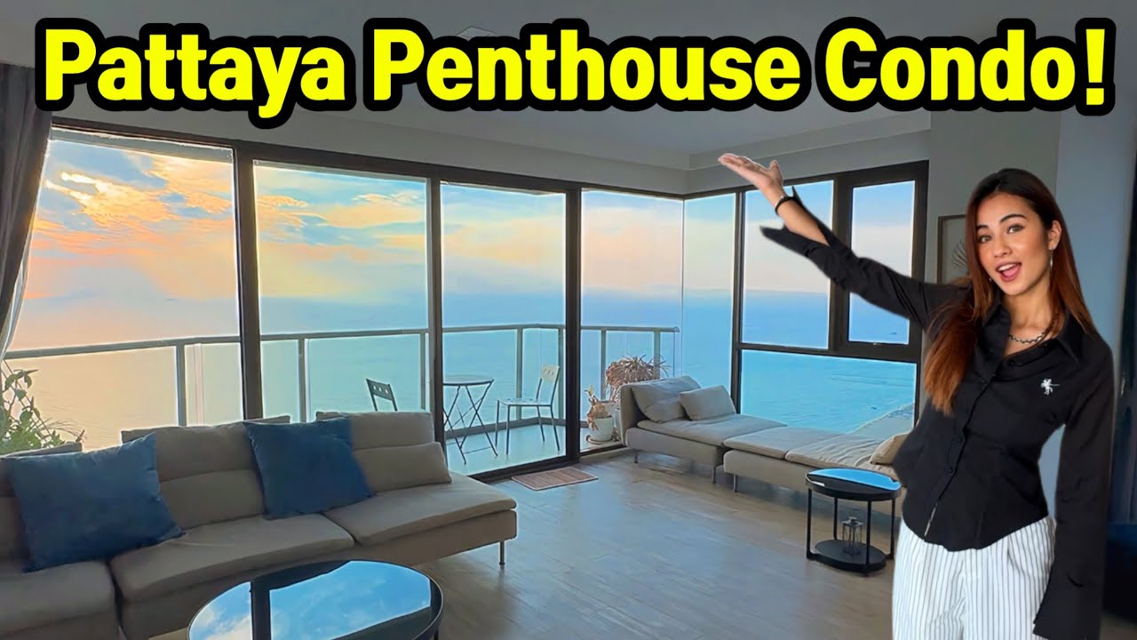 Stunning Penthouse Pattaya Condo in front of Jomtien Beach!